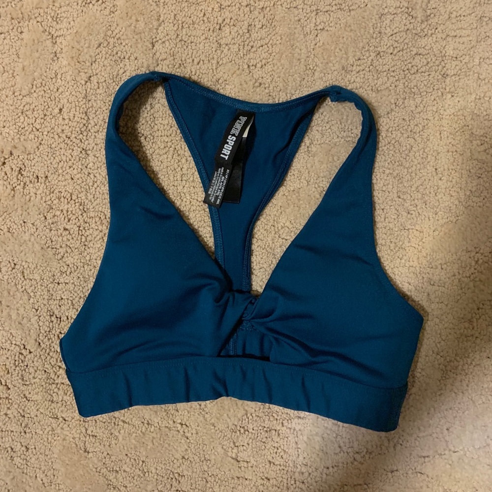 pink swim/sports bra top